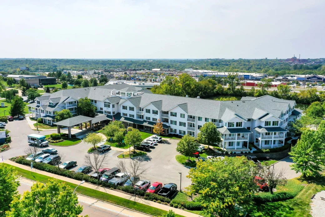 Aerial view Columbia